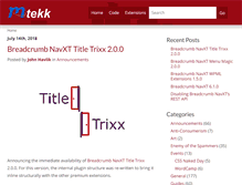 Tablet Screenshot of mtekk.us